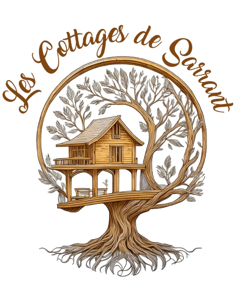 Cabanes dans les arbres Domaine Les Cottages de Sarrant